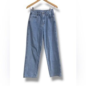 Dazy Denim Classic Blue straight leg Jeans